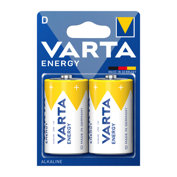 Батарейки   VARTA  ENERGY  R20   (2)