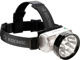 Фонарь  налобный  аккум  КОСМОС  Н10LED