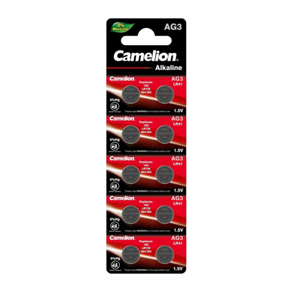 Батарейки  Camelion  ( G 3 ) LR 41